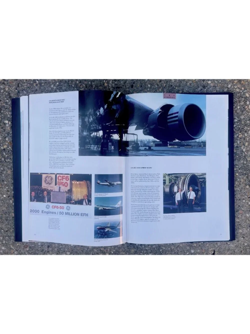 1990 GE Eight Decades of Progress Aircraft Turbine Technology 1st Printing
